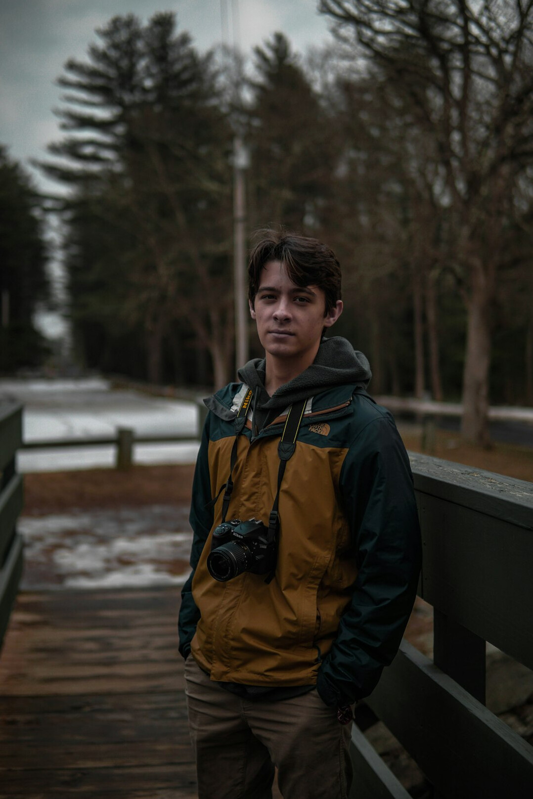 Portrait of a male documentary photographer