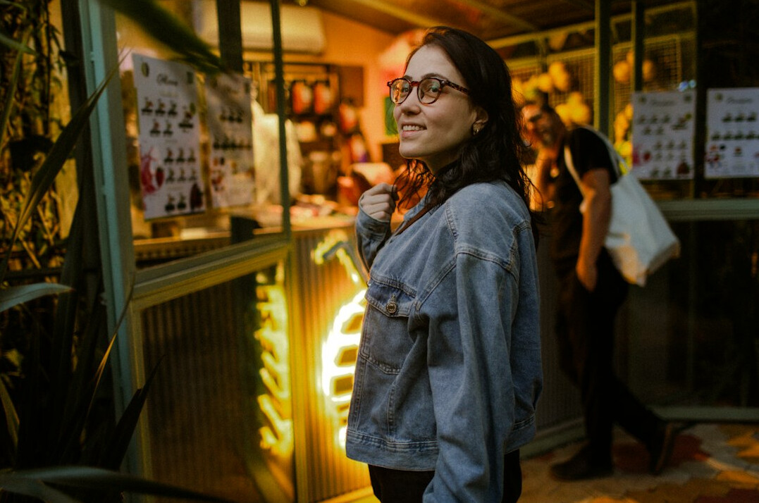 Portrait of a female journalist