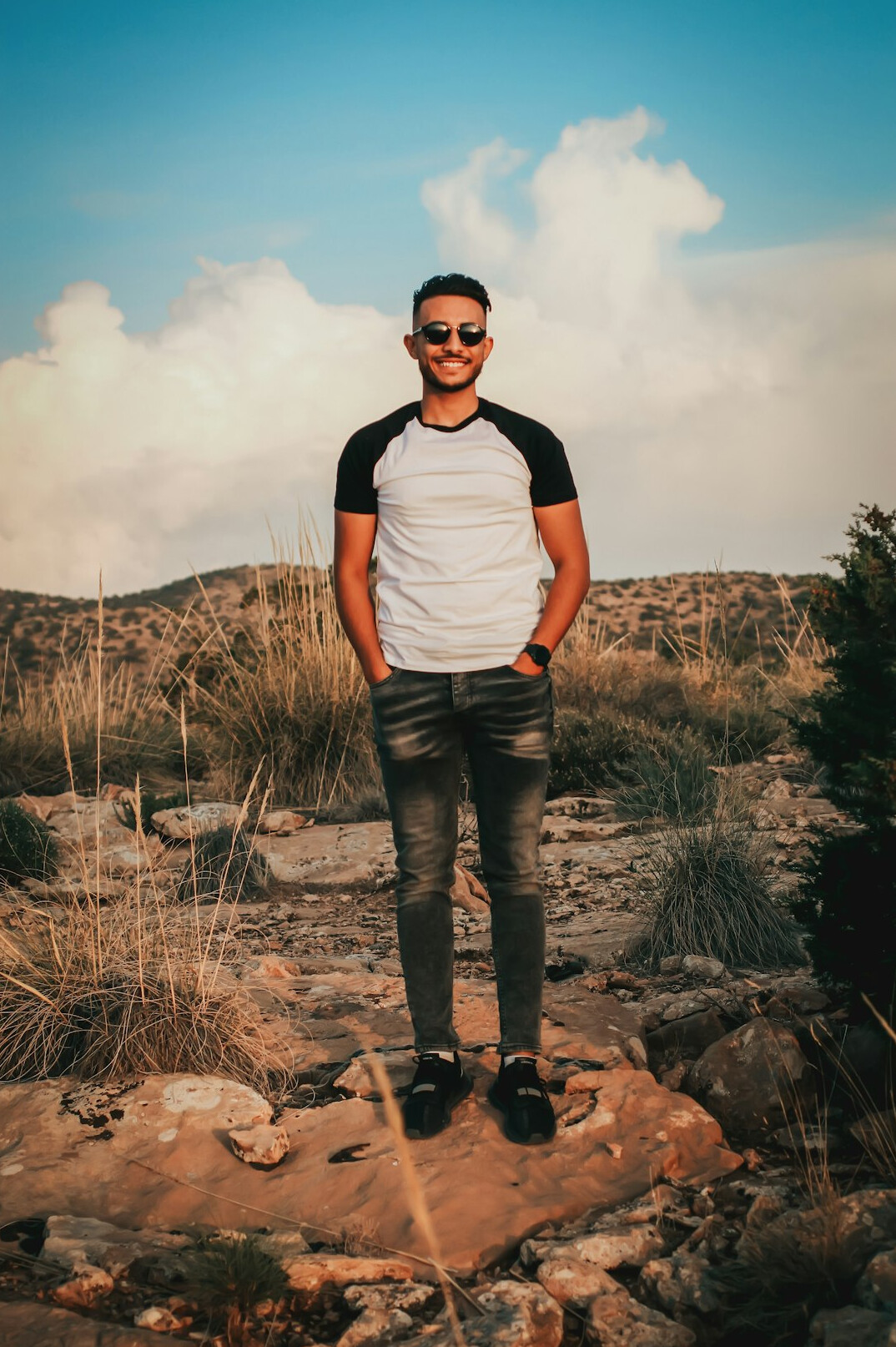 Portrait of a male photo editor